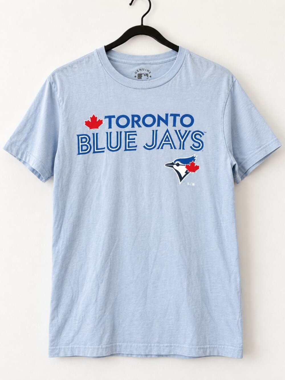 Toronto Blue Jays MLB Tee S Light Blue Cotton